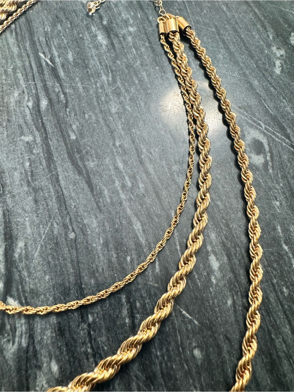 Stacked Rope Chain - Picture 2 of 5